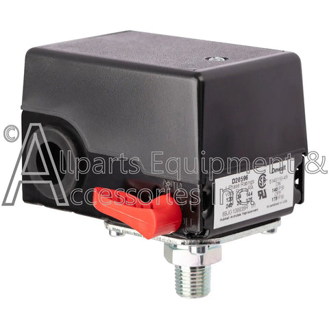 D20596 Pressure Switch Replacement For Air Compressor With Adjustable Settings And On Off Control Plug And Play Heavy Duty