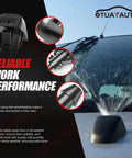 Front Windshield Washer Nozzles Kit For Ram, Chrysler, Dodge, Jeep Replacement spraying water on windshield