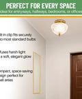 Clip On Light Shade For Ceiling Bulb And Lamp With Antique Diamond Cut Acrylic For A Soft Vintage Vibe Glow Easy Install Decorative Lamp Cover For Home And Office Today in entryway with brass finial.