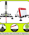 Leveling And Alignment Stand For Golf Launch Monitors Pro Grade Metal Build With Precise Adjustable Feet Keeps Distances Launch Angles And Ball Speed Readings Accurate Mevo Plus Compatible A Solid Gift For Golfers Who Love A Sharp Setup