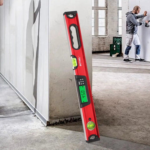 Heavy Duty Digital Torpedo Level Featuring Real Deal Precision For Dead On Angles And Seriously Strong Magnet Hold That Never Drops Its Plumb Point On Any Grindy Job Site
