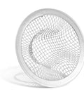 Heavy Duty Stainless Steel Kitchen Sink Strainers 2 Inch Drain Filters Anti Clogging Basket Catchers 2 Pack close-up view.