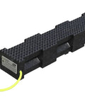 Hybrid Plastic Cribbing Block Interlocking 4x4x18 Inch Heavy Duty Recycled Plastic Made In USA showing textured top and handle