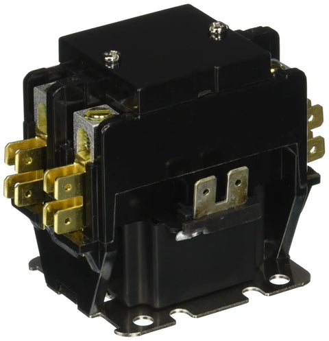 2 Pole 30 Amp Condenser Contactor With 208 240V Coil, upgraded for higher demand AC systems, heavy-duty industrial grade