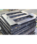 Heavy Duty Industrial Floor Scale Digital Pallet Weigher showing stacked steel frames for durable warehouse shipping use.