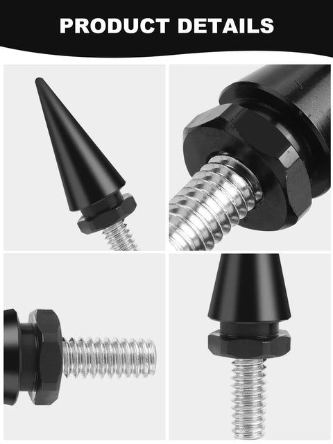 Close-up of Heavy Duty Harley Touring Windshield Bolts Kit For Electra Glide Street Glide Ultra Classic Ultra Limited Tri Glide 1996 To 2013 Replacement Screws Windshield Fairing Bolts By AILMOTO.