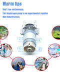Compact Self Priming Diaphragm Pump 6V to 12V Micro Water Pump with examples of usage in various applications