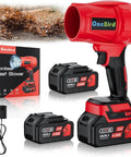 Kickin Power Cordless Leaf Blower With 560 CFM Ultra Lightweight Handheld Blower For Lawn And Patio Includes 21V 4.0Ah Battery And Charger