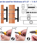Installation guide for 30 Pack 5 Inch Matte Black Cabinet Pulls With Round Base For Kitchen Cabinets And Drawer Fronts, 3 Inch Center.