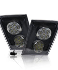 Volvo VN VNL Fog Light LED Lamp Replacement Set LH RH For 2003 To 2017 Trucks Plug And Play Aftermarket Upgrade Waterproof