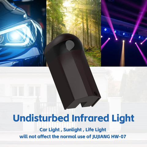 Must Have Infrared Photocell Sensor For Gate Openers And Garage Doors front view with car light and stage light background