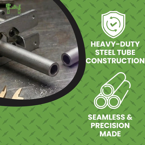 1-1/8 Inch Diameter X 3/4 Inch Inner Diameter X 8 Inch Long Seamless Steel Tube And Round Spacer 10 Pack Heavy Gauge Mild Steel Shims Fit 3/4 Bolts M18 M19 Trade Ready Fabrication And Diy Fixes Built Damn Solid