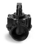 Must-Have 1.5 Inch Inline Pool Diverter Valve 2-Way CPVC Slip Valve front view showing non-lube PTFE seal