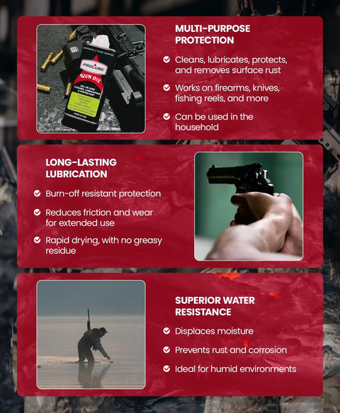 Gun Oil 3 Oz Bottle For Guns That Cleans Lubricates And Protects Shotguns And Hunting Rifles Keeps Action Smooth