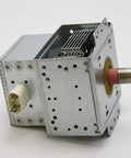 Genuine OEM Microwave Magnetron Replacement For LG Ovens 6324W1A001L Exact Fit Part, silver finish, side angle view