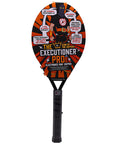 Front view of 55cm Long Fly Killer Mosquito Zapper Racket For Indoor Outdoor Use Large Electric Bug Swatter Wasp Zapper.