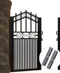 Heavy Duty Weldable Barrel Hinges Set Of 10 Two And One Half Inch Long Three Eighths Inch Diameter Weld On Detachable Gate Door Hinge