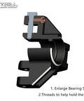 Aluminum 7075 Front Steering Knuckles for Losi LMT Monster Truck CNC Billet Machined with Enlarged Bearing Size Black Finish
