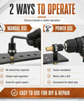 Pro Grade Metric Rivet Nut Mandrel Kit For M3 To M12 In Carbon Steel All In One Set With Three Configs 55Pc With 5 Mandrels And 50 Nuts 66Pc With 6 Mandrels And 60 Nuts And 77Pc With 7 Mandrels And 70 Nuts For DIY Auto And Fabrication, manual and drill use