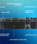 Full Size Wireless Gaming Keyboard Featuring Legit Clicky Switches And Seamless Tri Mode Pairing For PC Gamers Seeking Zero Latency Delays And Truly Smooth Customization Flow with brushed aluminum top plate and customizable RGB lighting.