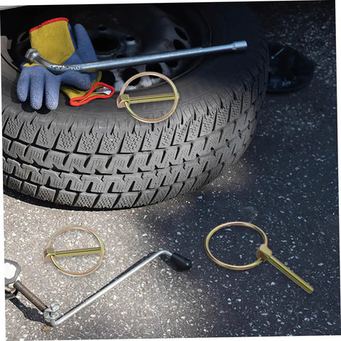 Heavy Duty Lynch Pin Kit With Locking Clips For Trailers Tractors And Mowers Quick Release Design For Easy Maintenance And Safe Operation Three Sixteenth Inch Pins For Trucks Agricultural And Industrial Use, tire tool photo