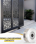 Heavy Duty H Groove Pulley Wheel Made From 304 Stainless Steel With Precision Ball Bearing for sliding gate applications