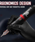 All In One Tattoo Machine Kit With Pen For Beginners And Pros RCA Power Supply With Voltage Control 10 Cartridge