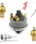 All-In-One Pool Heater Repair Kit With Switch, Stack Flue Sensor, And Thermistor, Compatible With MasterTemp And Max-E-Therm