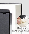 Close-up of Constitution Book Safe Hidden Safe In Plain Sight With Combination Lock Diversion Safe For Valuables Realistic Book
