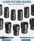 Lug Nut Removal Kit 13 Piece Bolt Extractor Set Half Inch Drive Easy Out For Damaged Frozen Studs Rusted Rounded Bolts And Nuts Screws