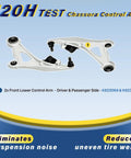 Front Lower Control Arm Set For Infiniti QX60 2014 2022 And Nissan Pathfinder 2013 2020 2 Pieces Left And Right Replacement Kit With Durable Metal Construction For Smooth Handling And Precise Alignment K623063 K623064, 120H test view