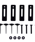 4 Pack 100x30mm Pressure Plate Clamps With M6 And M8 Screws For Small Woodworking Engraving Machines And Mini CNC Milling Tables 4540 Iron Fixture Fastening Tool