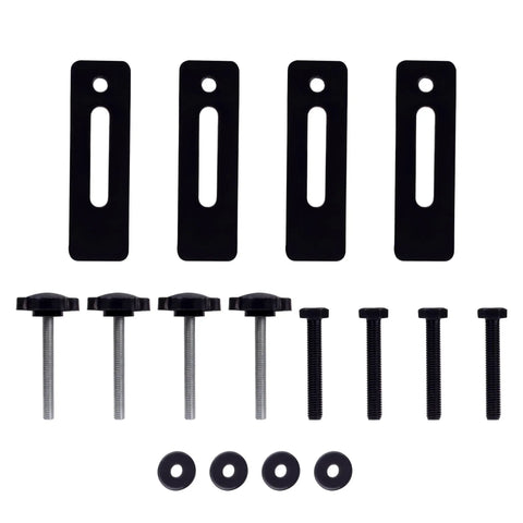 4 Pack 100x30mm Pressure Plate Clamps With M6 And M8 Screws For Small Woodworking Engraving Machines And Mini CNC Milling Tables 4540 Iron Fixture Fastening Tool