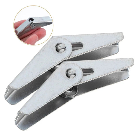 Heavy Duty Toggle Bolts Drywall Anchors 12 Pack Galvanized Wall Fixings Legit Bombproof Grip For Shelves Cabinets TV Mounts Garage Storage And Home Gear