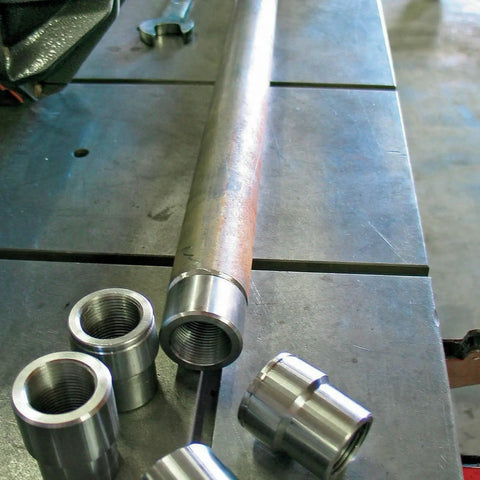 Right Hand Thread 1/2 Inch Heim Joint Rod End Kit For 1 Inch OD Chromoly With Jam Nut Bung And Spacers For Suspension And Steering UTV Rock Crawler Hot Rod Johnny Joint, chromoly bung and spacers