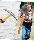 Two Piece Dwarf Pickaxe And Spade Costume Props Set Lightweight Plastic Sponge Fun Tools For Party Favors and Photo Shoots