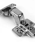 10 Pack Inset Frameless Soft Close Hinges With 110 Degree 3D Adjustable Clip On Concealed European Hinges With Screws