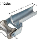 No Sweat Heavy Duty Galvanized Cable Puller Sheave Offering Slick Roll Action For Zero Friction 3 Inch Conduit, 5.2" roller.