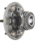 Front view of a Front Wheel Hub And Bearing Assembly Replacement For 2009 To 2012 Chevrolet Colorado And GMC Canyon 2WD With ABS
