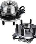 Pair Front Wheel Bearing And Hub Assemblies For 4WD And AWD Rigs Fits 2005-2025 Frontier 2005-2012 Pathfinder 2005-2015 Xterra