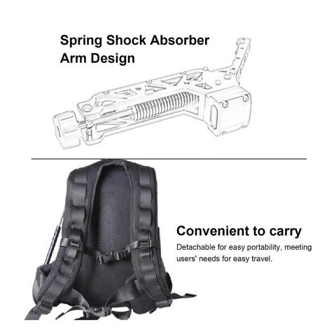 Body Support Rig For 3 Axis Handheld Stabilizers And Video Cameras, Stabilizer Vest With 18Kg Payload Capacity, Camera Support Vest