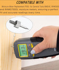 Moisture Meter Replacement Pins For MMD4E And RHMG650 RHMG700DL, 4 Pack Stainless Steel Probes on pin-style meter