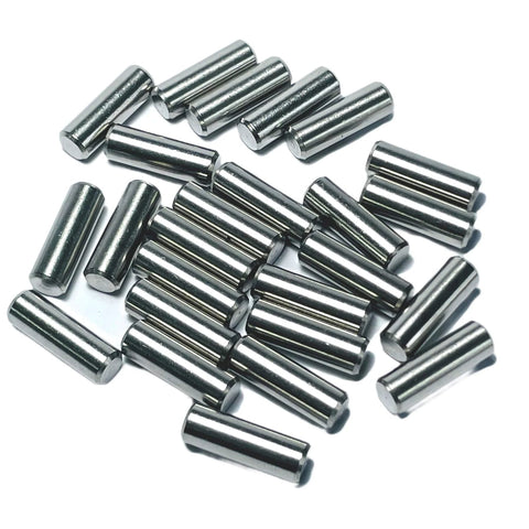 Beefy 25 Pack 6mm x 20mm Dowel Pins Stainless Steel 304 For Woodworking And Furniture Shelves And Beds Built Tough Dowels
