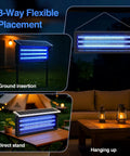 Beast Mode 30W Outdoor Bug Zapper With 3500V Shock Waterproof And Rechargeable Mosquito Killer Portable Fly Trap for yard