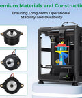 K2 SE Extruder Motor For 3D Printer Genuine 36 20 E Axis Stepper shown with 12 Tooth Round Shaft and Creality K2 SE Printer