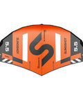 SlingWing V4 Foil Wing 7M Yellow with high-tension canopy, stable lift, smooth power, durable airframe for water sports.
