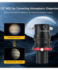 Atmospheric Dispersion Corrector For 1.25 Inch Telescopes Easy Setup Pro Photo ADC Module with sharper planet image comparison