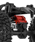 Rear Axle Truss Upper Link Mount For Axial SCX24 1 24 RC Crawler Upgrade Aluminum Adjustable Height CNC Machined Red Mount