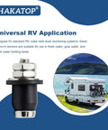 10 Pack RV Water Tank Probe Sensors Screw In Water Level Sensors For Fresh Gray And Black Water Tanks Replacement Tank Sensors