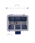 Shark Navigator Vacuum Filter Cover Attachment For DLX Lift Away Nv360 Nv361 Pro Deluxe Replacement Part Blue plastic cap
